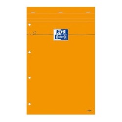 Oxford bloc-notes, 210 x 315, seyès, 80 feuilles, orange