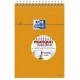 Oxford bloc-notes, a5, quadrillé, 80 feuilles, reliure