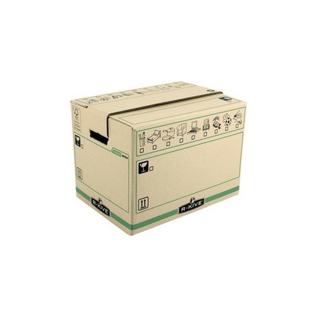 Fellowes bankers box transit carton de déménagement smoothmo (LOT DE 5)