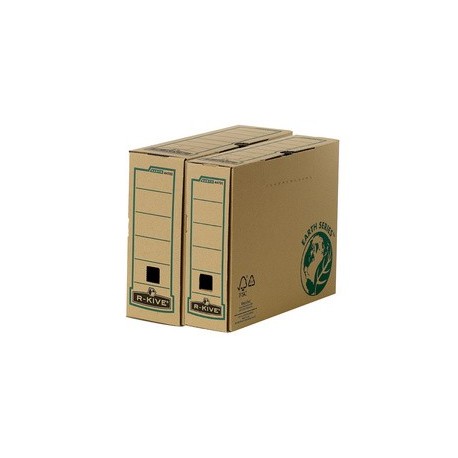 Fellowes boîte archives bankers box earth, (l)80 mm marron (LOT DE 20)