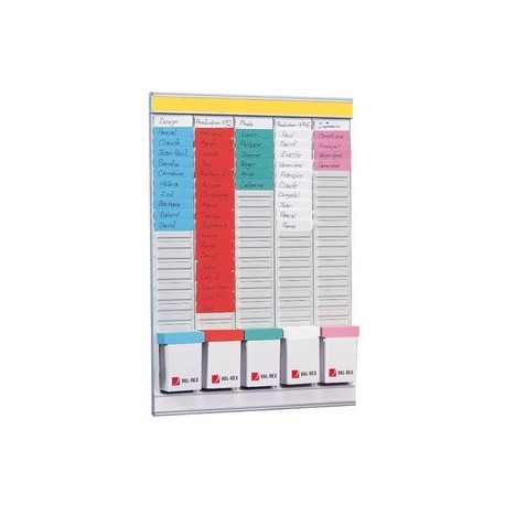 Nobo planning hebdomadaire, dimensions: (l)320 x (h)480 mm