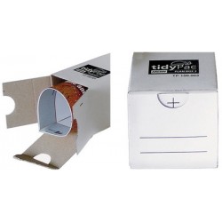 Tidypac fourreau d'expédition, pour format a0, blanc (LOT DE 20)