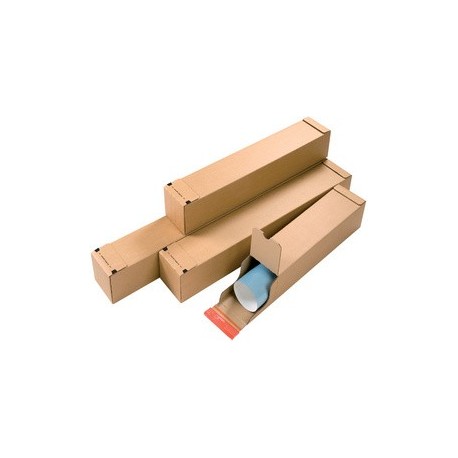 Colompac boîte d'expédition, pour format a1, couleur: marron (LOT DE 10)