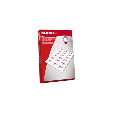 Radex etiquettes universelles, 105 x 148 mm, sans bord,jaune