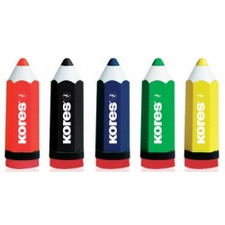 Kores taille-crayons kolorito, en forme de crayon,