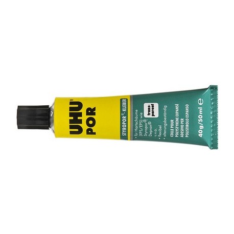 Uhu colle pour mousse rigide por, tube de 40 g