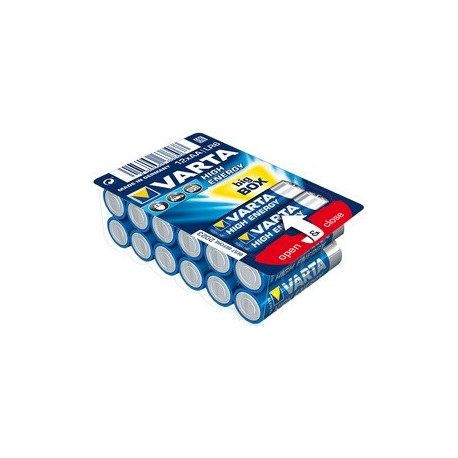 Varta alkaline batterie "high energy" big box, mignon (aa)