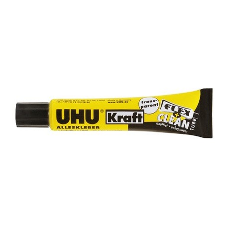 Uhu colle forte universelle flex + clean, transparent, 42 g,