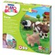 Fimo kids kit de modelage form & play "farm", level 1