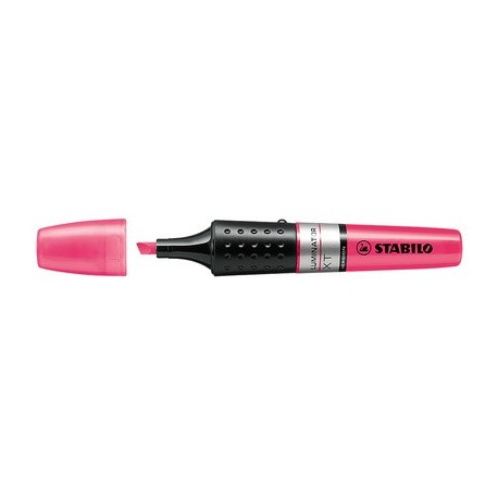 Stabilo surligneur luminator, rouge