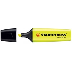 Stabilo surligneur "boss original", jaune