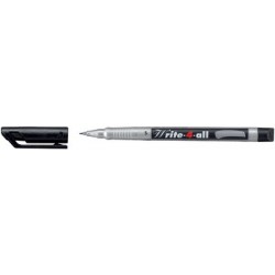 Stabilo marqueur permanent write-4-all, s, rouge
