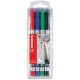 Stabilo marqueur permanent write-4-all, s, étui en plastique