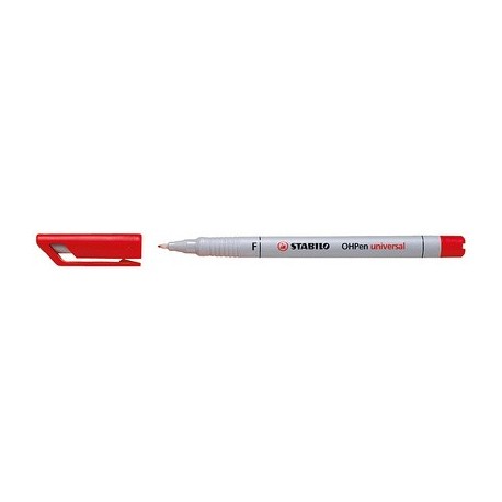 Stabilo feutre pour films ohpen universal, noir, soluble