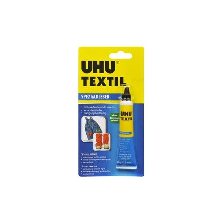 Uhu colle spéciale textil, sans solvant, 20 g dans un tube
