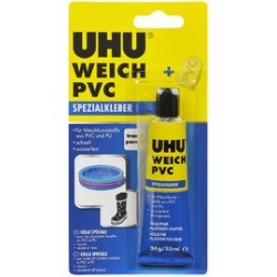 Uhu pvc souple colle spéciale, 30 g dans le tube