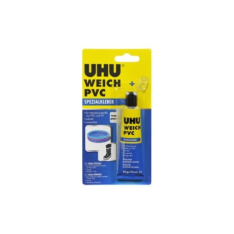 Uhu pvc souple colle spéciale, 30 g dans le tube