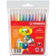 Stabilo feutre power, rond, étui en carton de 12