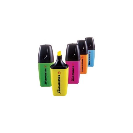 Stabilo surligneur "boss mini", bleu