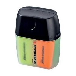 Stabilo surligneur boss mini, boîte en plastique de 4