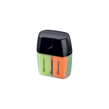 Stabilo surligneur boss mini, boîte en plastique de 4