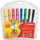 Stabilo feutre trio scribbi, étui en carton de 8