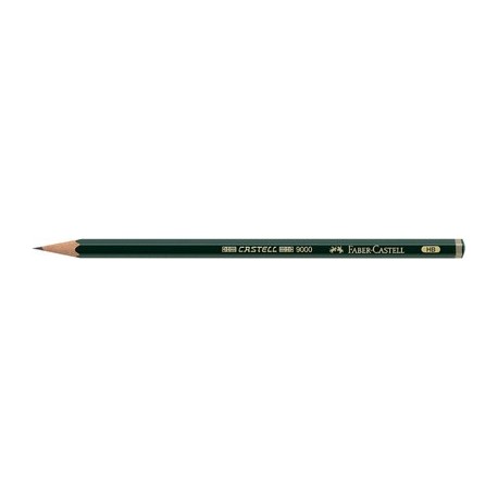 Faber-castell crayon castell 9000, degré de dureté: 2h