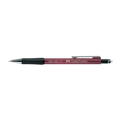 Faber-castell porte-mine grip 1345, bleu-métallique
