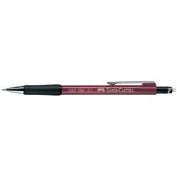 Faber-castell porte-mine grip 1345, noir-métallique