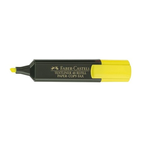 Faber-castell surligneur textliner 48 refill, jaune