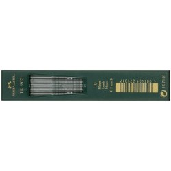 Faber-castell mines tk 9071, noir profond, degré dureté: b