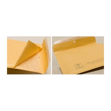 Pochettes d'expédition matelassées à bulles f16, sans