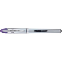 Uni-ball stylo roller à encre vision elite (ub-200), violet