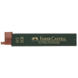 Faber-castell mines pour porte-mine super-polymer 9063 s-2h