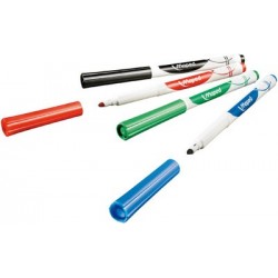 Maped feutre pour tableau blanc'peps, noir, présentoir de 12 (LOT DE 12)