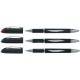 Uni-ball stylo roller encre gel jetstream sx-210, rouge