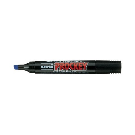 Uni-ball marqueur permanent prockey pm-126, rouge