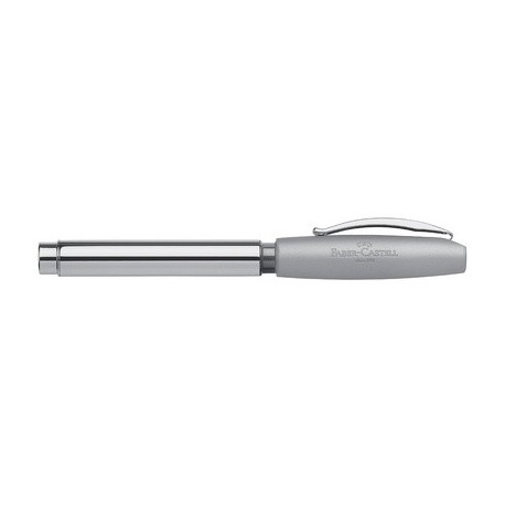Faber-castell stylo roller basic metall, mat