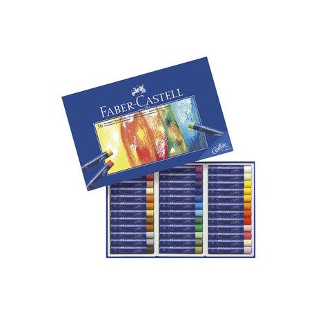 Faber-castell pastels à l'huile studio quality, étui de 36