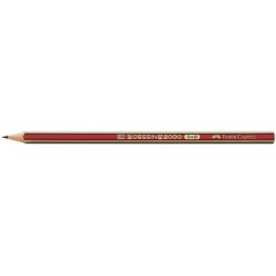 Faber-castell crayon dessin 2000, degré de dureté: hb