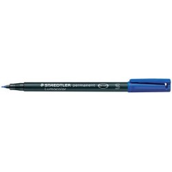 Staedtler marqueur permanent 318f lumocolor, noir