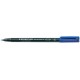 Staedtler marqueur permanent 318f lumocolor, bleu